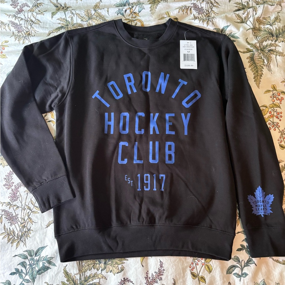 BNWT! Toronto Maple Leafs Heavyweight Crewneck “Toronto Hockey Club”